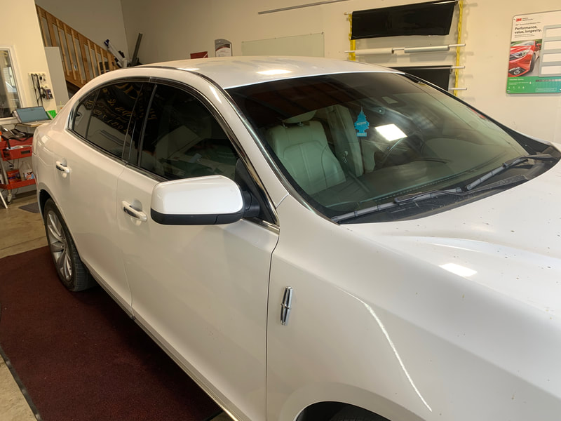 2013 Lincoln MKS with ceramic window tint in Santa Maria, CA