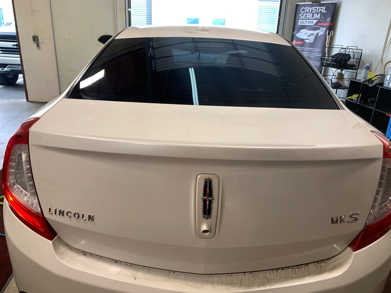 2013 Lincoln MKS with ceramic window tint in Santa Maria, CA
