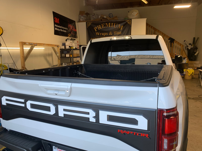 2017 Ford Raptor with 20% 3M Ceramic IR window tint in Santa Maria, CA
