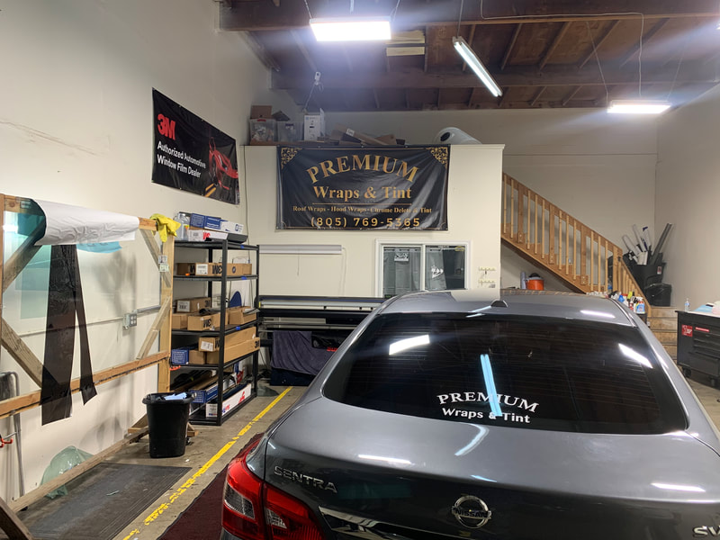 2018 Nissan Sentra with 5% 3M Color Stable window tint all around in Santa Maria, CA