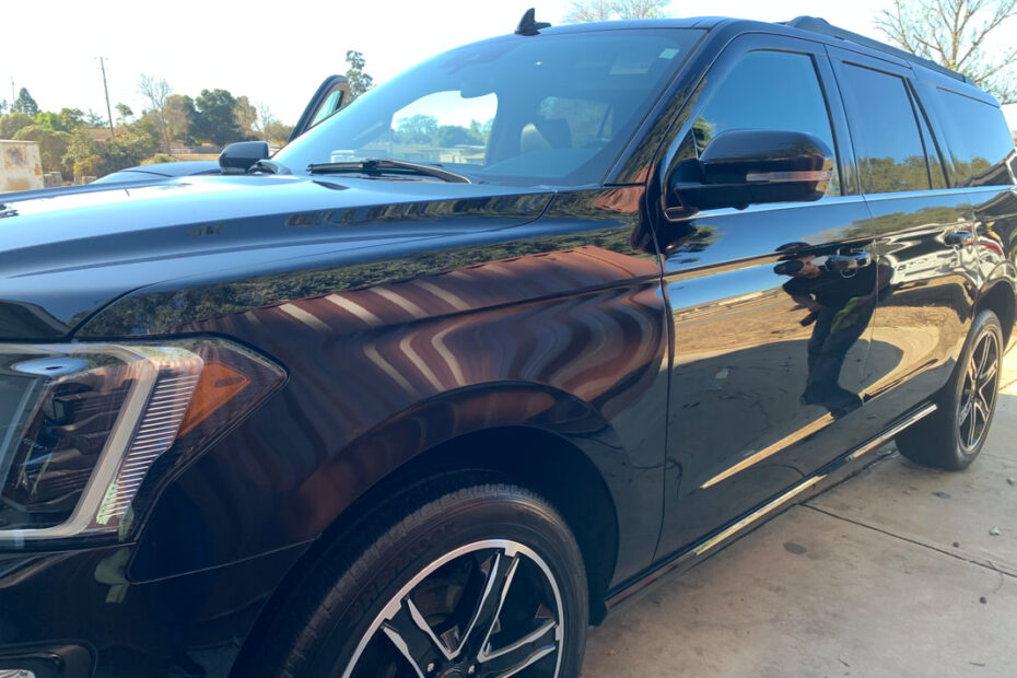 2020 Ford Expedition after a Level 1 mobile detail in Santa Maria, CA