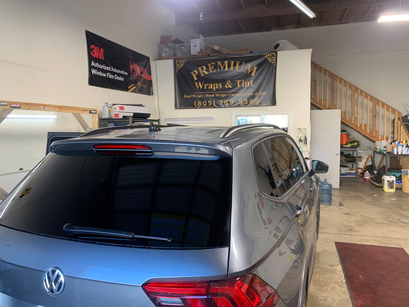 2020 Volkswagen Tiguan SE with 3M Ceramic IR window tint in Santa Maria, CA