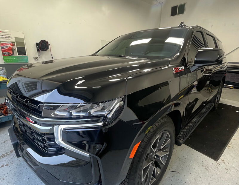 2022 Chevrolet Tahoe with ceramic window tint in Santa Maria, CA