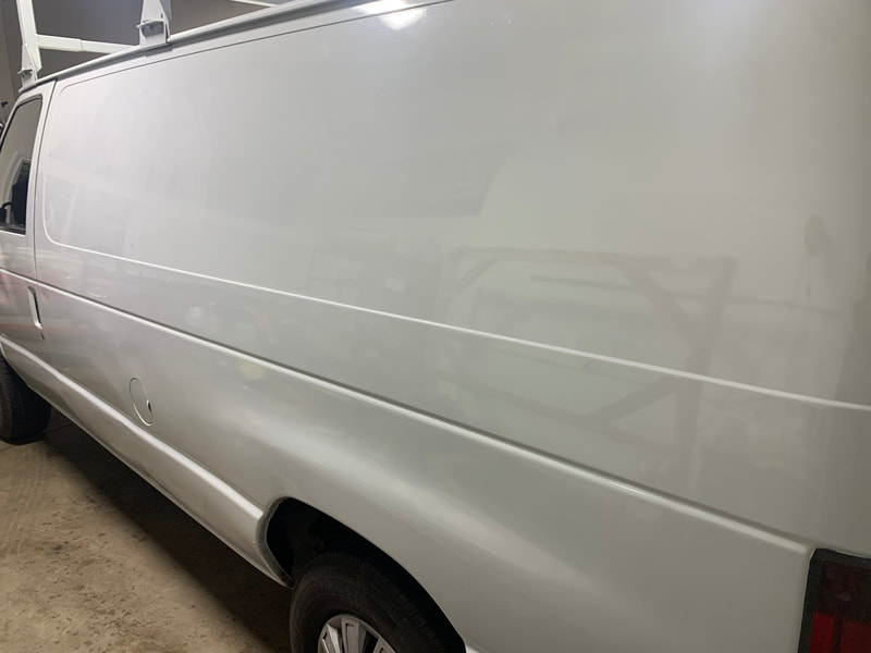 Business vehicle with custom wrap, logo, and decals in Santa Maria, CA